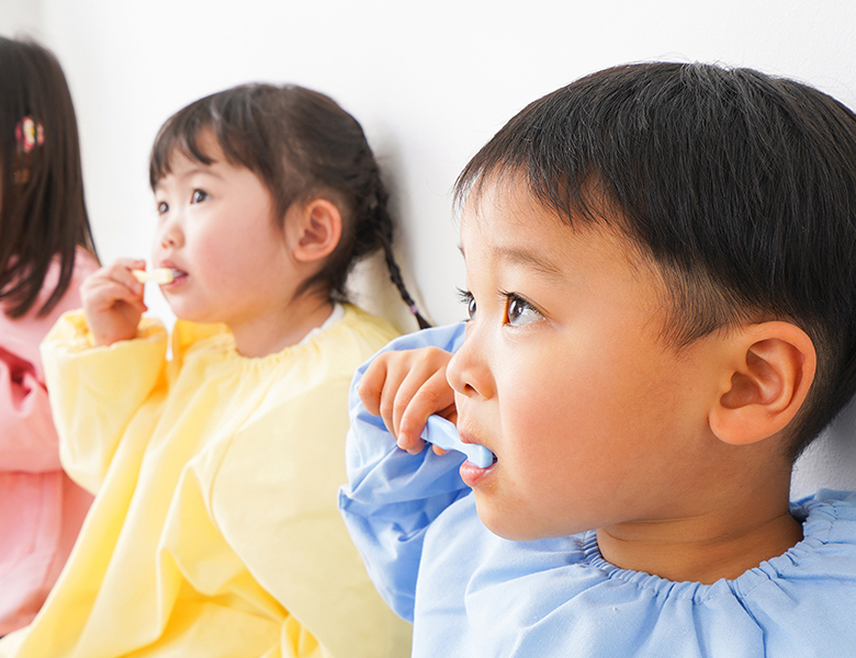 松山市（三津駅）の歯医者、みなと歯科おとな子どもクリニックの子どもの予防歯科